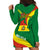 Bolivia Hoodie Dress Bolivian Kantuta Happy 198th Independence Day - Wonder Print Shop