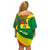 Bolivia Off Shoulder Short Dress Bolivian Kantuta Happy 198th Independence Day - Wonder Print Shop