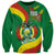 Bolivia Sweatshirt Bolivian Kantuta Happy 198th Independence Day - Wonder Print Shop