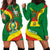 Personalised Bolivia Hoodie Dress Bolivian Kantuta Happy 198th Independence Day - Wonder Print Shop