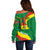 Personalised Bolivia Off Shoulder Sweater Bolivian Kantuta Happy 198th Independence Day - Wonder Print Shop