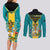 Bahamas Couples Matching Long Sleeve Bodycon Dress and Long Sleeve Button Shirts Happy Bahamian Emancipation Day - Wonder Print Shop