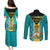 Bahamas Couples Matching Puletasi Dress and Long Sleeve Button Shirts Happy Bahamian Emancipation Day - Wonder Print Shop