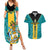 Bahamas Couples Matching Summer Maxi Dress and Hawaiian Shirt Happy Bahamian Emancipation Day - Wonder Print Shop