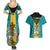 Bahamas Couples Matching Summer Maxi Dress and Hawaiian Shirt Happy Bahamian Emancipation Day - Wonder Print Shop