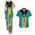 Bahamas Couples Matching Tank Maxi Dress And Hawaiian Shirt Happy Bahamian Emancipation Day - Wonder Print Shop