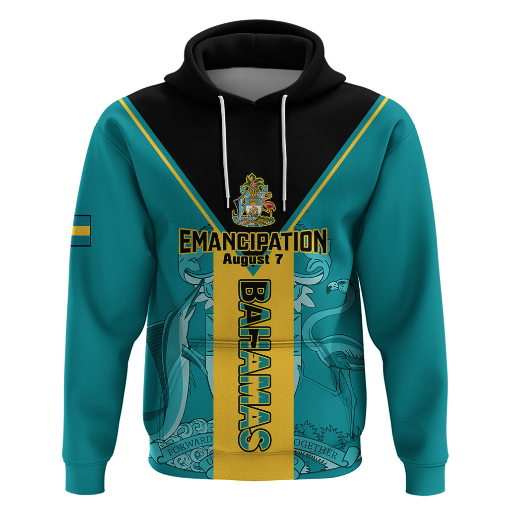 Bahamas Hoodie Happy Bahamian Emancipation Day - Wonder Print Shop