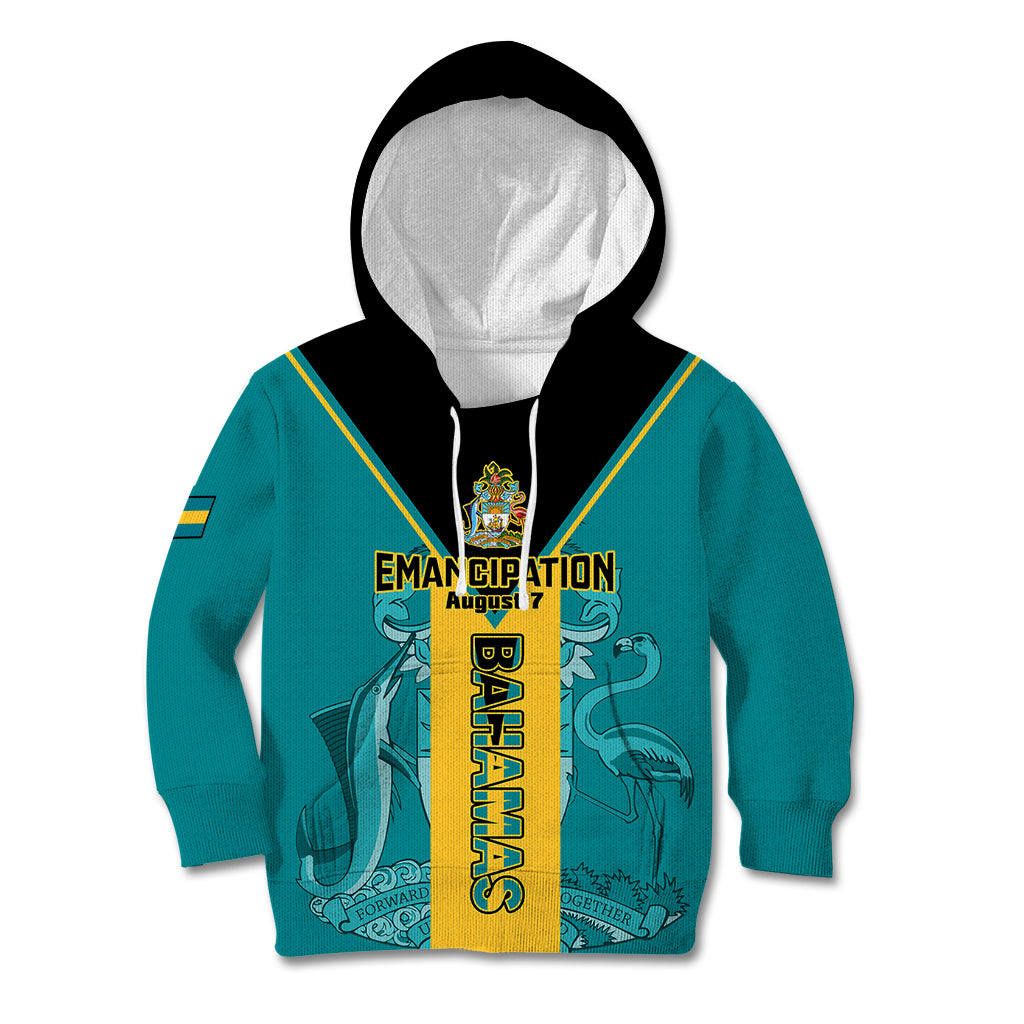 Bahamas Kid Hoodie Happy Bahamian Emancipation Day - Wonder Print Shop