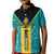 Personalised Bahamas Kid Polo Shirt Happy Bahamian Emancipation Day - Wonder Print Shop