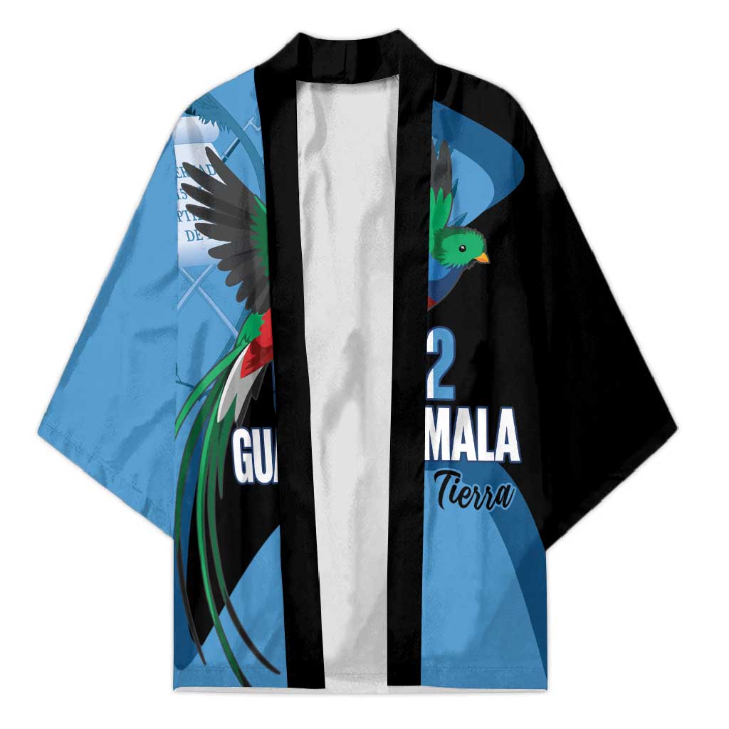 Guatemala Independence Day Kimono 502 Mi Tierra Resplendent Quetzal - Wonder Print Shop