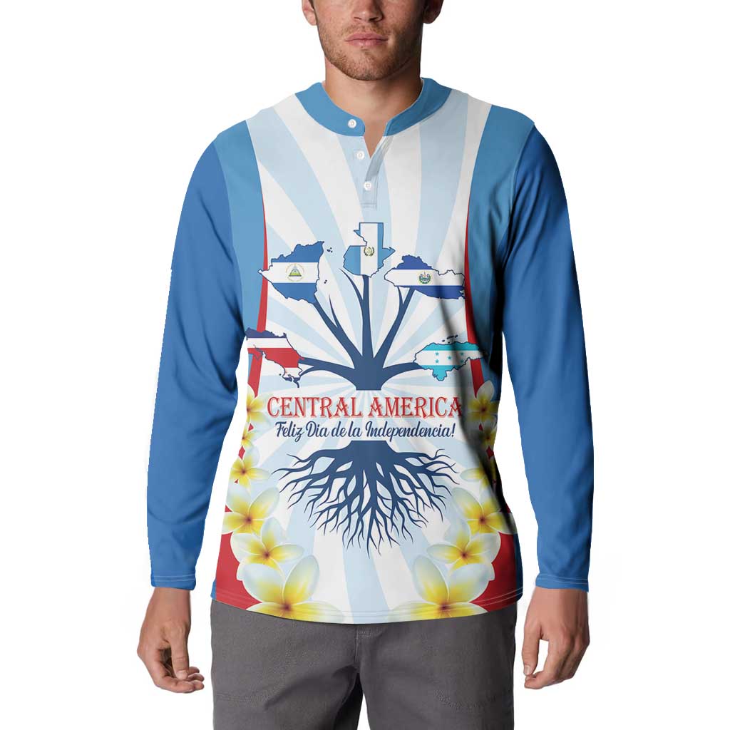 Central America Independence day Button Sweatshirt September 15th Together We Grow - Wonder Print Shop