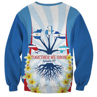Central America Independence day Sweatshirt September 15th Together We Grow - Wonder Print Shop