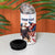 Custom USA Rugby 4 in 1 Can Cooler Tumbler Powerful Eagle Grunge Brush Style - White - Wonder Print Shop