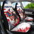 Custom USA Rugby Car Seat Cover Powerful Eagle Grunge Brush Style - White - Wonder Print Shop