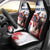 Custom USA Rugby Car Seat Cover Powerful Eagle Grunge Brush Style - White - Wonder Print Shop