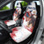 Custom USA Rugby Car Seat Cover Powerful Eagle Grunge Brush Style - White - Wonder Print Shop