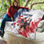 Custom USA Rugby Quilt Powerful Eagle Grunge Brush Style - White