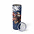 USA Rugby Skinny Tumbler Powerful Eagle Grunge Brush Style - Blue