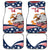 Custom USA Rugby Sevens Car Mats Go Eagles Flag Style - Wonder Print Shop