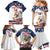 Custom USA Rugby Sevens Family Matching Mermaid Dress and Hawaiian Shirt Go Eagles Flag Style - Wonder Print Shop