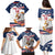 Custom USA Rugby Sevens Family Matching Puletasi and Hawaiian Shirt Go Eagles Flag Style - Wonder Print Shop