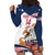 Custom USA Rugby Sevens Hoodie Dress Go Eagles Flag Style - Wonder Print Shop