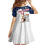 Custom USA Rugby Sevens Kid Short Sleeve Dress Go Eagles Flag Style - Wonder Print Shop