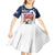 Custom USA Rugby Sevens Kid Short Sleeve Dress Go Eagles Flag Style - Wonder Print Shop