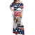 Custom USA Rugby Sevens Off Shoulder Maxi Dress Go Eagles Flag Style - Wonder Print Shop