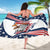 Custom USA Rugby Sevens Sarong Go Eagles Flag Style