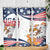 Custom USA Rugby Sevens Skinny Tumbler Go Eagles Flag Style