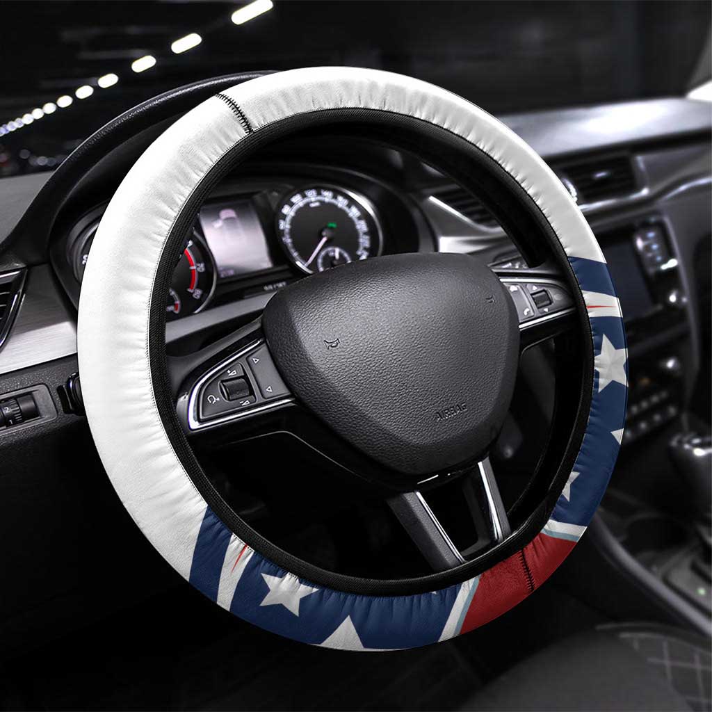 USA Rugby Sevens Steering Wheel Cover Go Eagles Flag Style