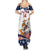 Custom USA Rugby Sevens Summer Maxi Dress Go Eagles Flag Style