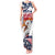 Custom USA Rugby Sevens Tank Maxi Dress Go Eagles Flag Style