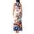 Custom USA Rugby Sevens Tank Maxi Dress Go Eagles Flag Style