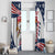 Custom USA Rugby Sevens Window Curtain Go Eagles Flag Style