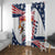 Custom USA Rugby Sevens Window Curtain Go Eagles Flag Style