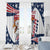 Custom USA Rugby Sevens Window Curtain Go Eagles Flag Style