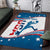 Custom USA Basketball Area Rug 2024 Go Dream Team Curve Style - Wonder Print Shop