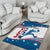 Custom USA Basketball Area Rug 2024 Go Dream Team Curve Style - Wonder Print Shop