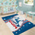 Custom USA Basketball Area Rug 2024 Go Dream Team Curve Style - Wonder Print Shop