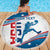 Custom USA Basketball Beach Blanket 2024 Go Dream Team Curve Style - Wonder Print Shop