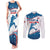 Custom USA Basketball Couples Matching Tank Maxi Dress and Long Sleeve Button Shirt 2024 Go Dream Team Curve Style - Wonder Print Shop