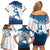 Custom USA Basketball Family Matching Off Shoulder Short Dress and Hawaiian Shirt 2024 Go Dream Team Curve Style - Wonder Print Shop