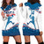 Custom USA Basketball Hoodie Dress 2024 Go Dream Team Curve Style - Wonder Print Shop