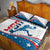 Custom USA Basketball Quilt Bed Set 2024 Go Dream Team Curve Style