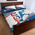 Custom USA Basketball Quilt Bed Set 2024 Go Dream Team Curve Style