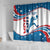 Custom USA Basketball Shower Curtain 2024 Go Dream Team Curve Style