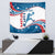 Custom USA Basketball Tapestry 2024 Go Dream Team Curve Style