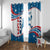 Custom USA Basketball Window Curtain 2024 Go Dream Team Curve Style